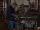 Working on the new equilizer beam